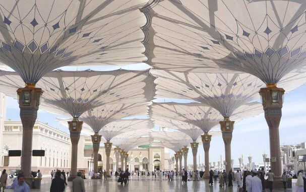 Cara Menghitung Biaya Pasang Kanopi Membran | Proyek Masjid & Area Publik