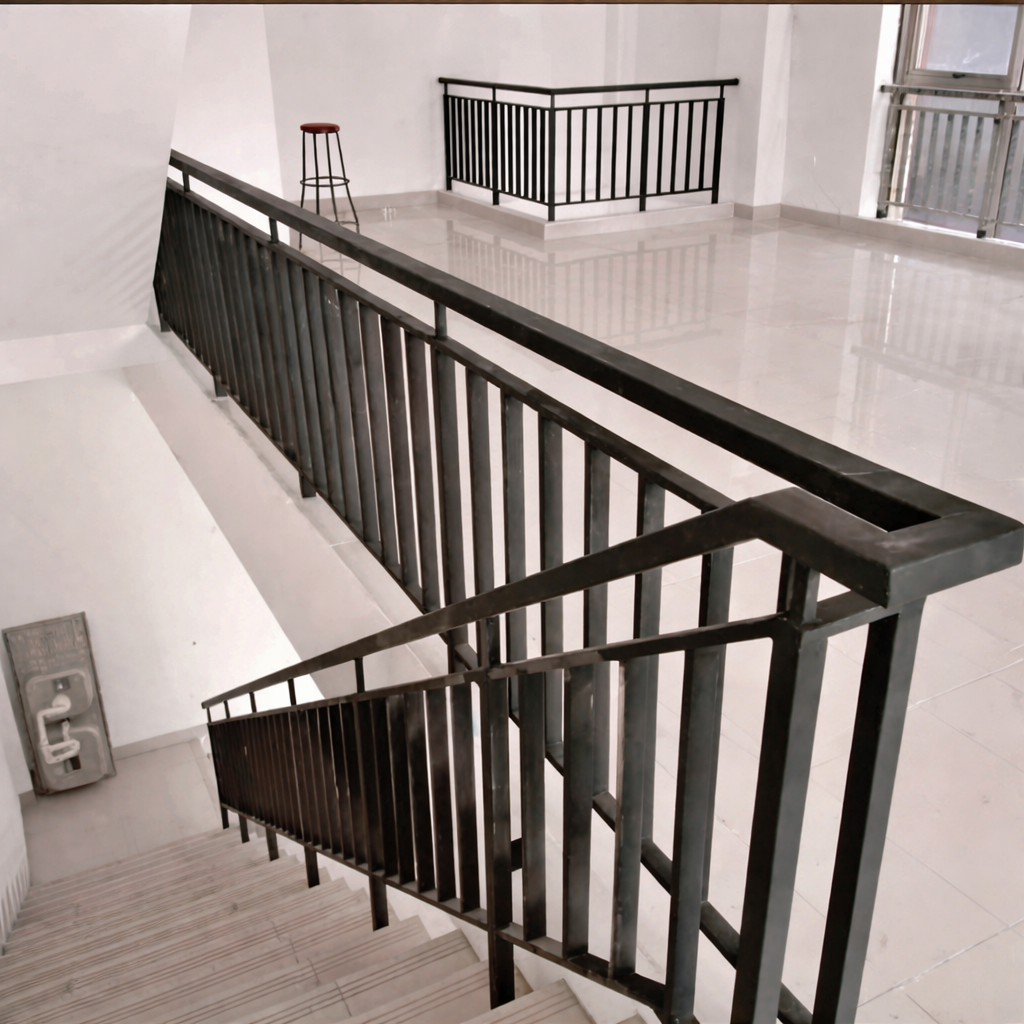Tangga Railling Besi Minimalis Sukabumi | Jasa Pasang Railing Balkon Modern